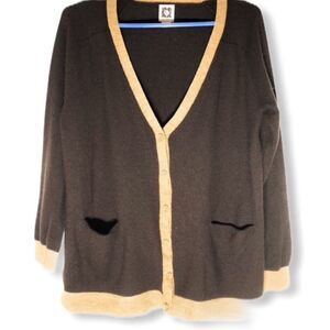 Anne Klein Cardigan Sweater‎